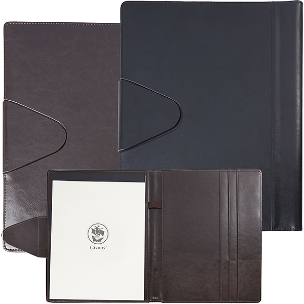 3 מחברות דמוי עור יוקרתיות לעסקים בצבעי שחור וחום