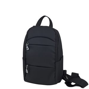 "סלינג" תיק צד אלכסון עשוי PU שחור דגם 5380